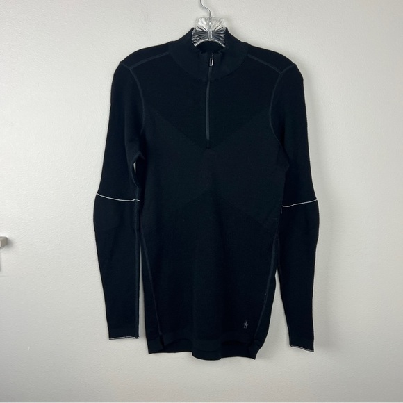 Smartwool Intraknit Merino 200 1/4 Zip Pullover Sweater NWT - Picture 2 of 10